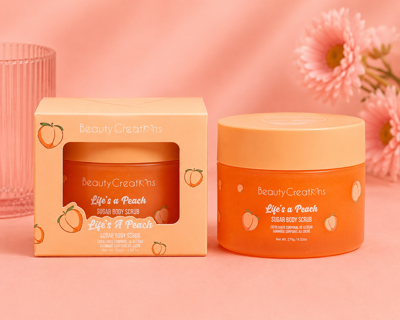 Peach Sugar Body Scrub