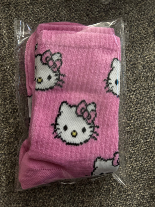 HK Pink Socks