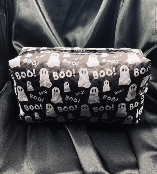 Halloween Boo Makeup Bag (Med)