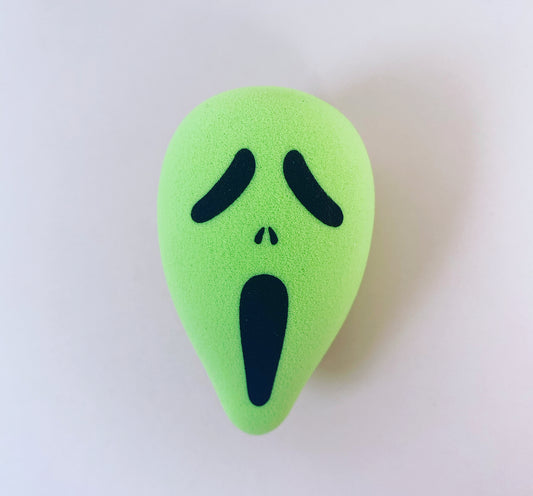 Green ghost face Sponge